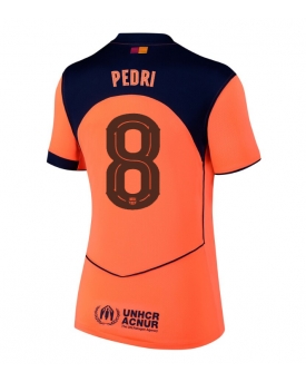 Billige Fotballdrakt Barcelona Pedri Gonzalez #8 Replika Tredjedrakt Dame 2025-26 Kortermet Billige Fotballdrakt Barcelona Pedri Gonzalez #8 Replika Tredjedrakt Dame 2025-26 Kortermet